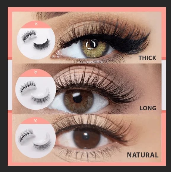 🔥ONLY $9.99🔥Reusable Self Adhesive Eyelashes