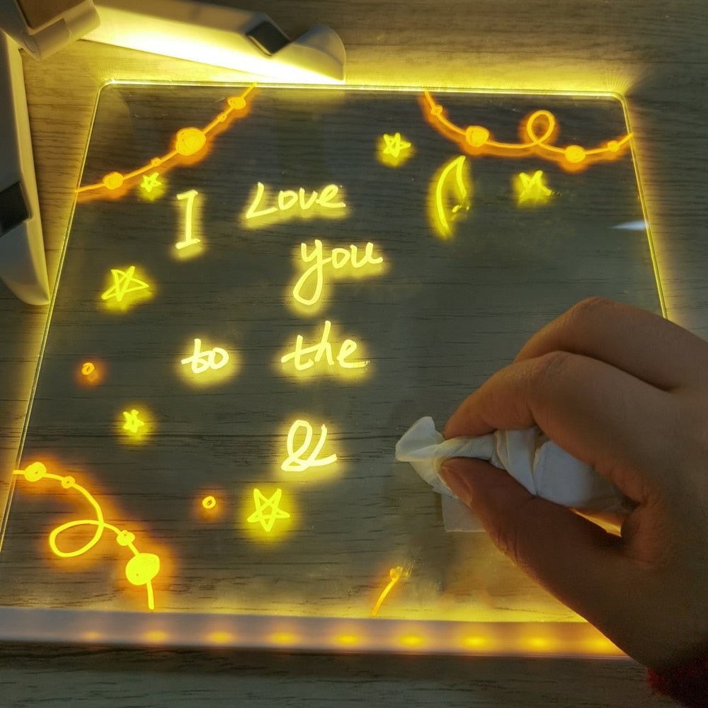 🔥Hot Sale-49% OFF🎨-LED Note Board with Colors