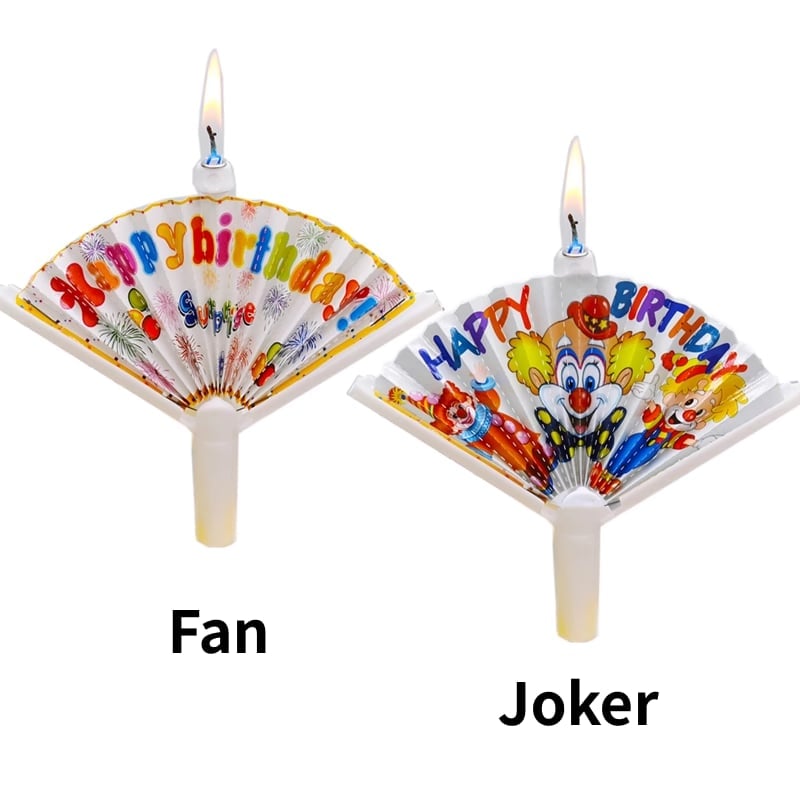 🎁Summer Hat Sale 49% OFF🎂🎂 Reusable Novelty Fan Birthday Candle🔥BUY 2 GET 2 FREE 🎁BEST GIFT FOR FAMILY🎂🎁