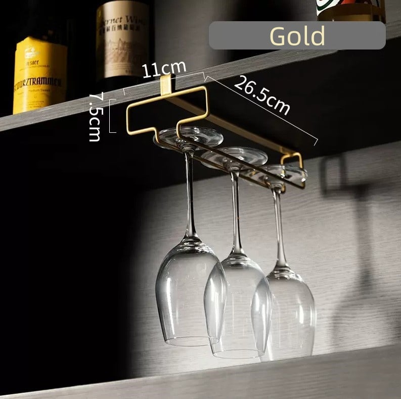 🔥Hot Sale - 49% Off🔥Under Cabinet Wine Glass Holder