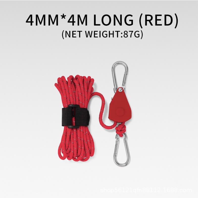 🔥Last Day Promotion-49% OFF🏕️-Portable Adjustable Fix Camping Rope