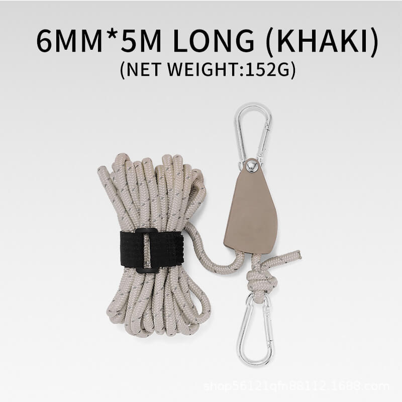 🔥Last Day Promotion-49% OFF🏕️-Portable Adjustable Fix Camping Rope