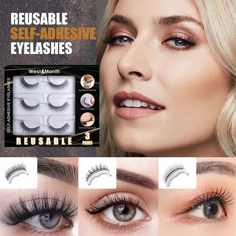 🔥ONLY $9.99🔥Reusable Self Adhesive Eyelashes