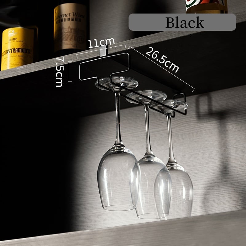 🔥Hot Sale - 49% Off🔥Under Cabinet Wine Glass Holder