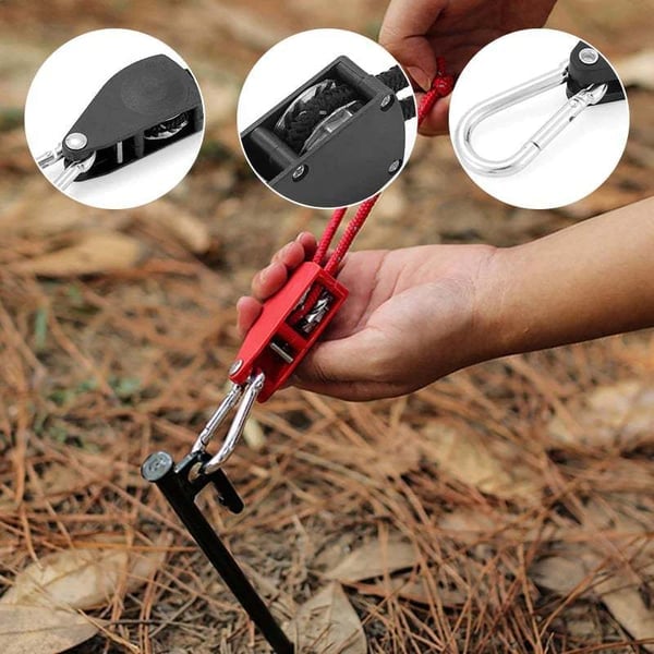 🔥Last Day Promotion-49% OFF🏕️-Portable Adjustable Fix Camping Rope