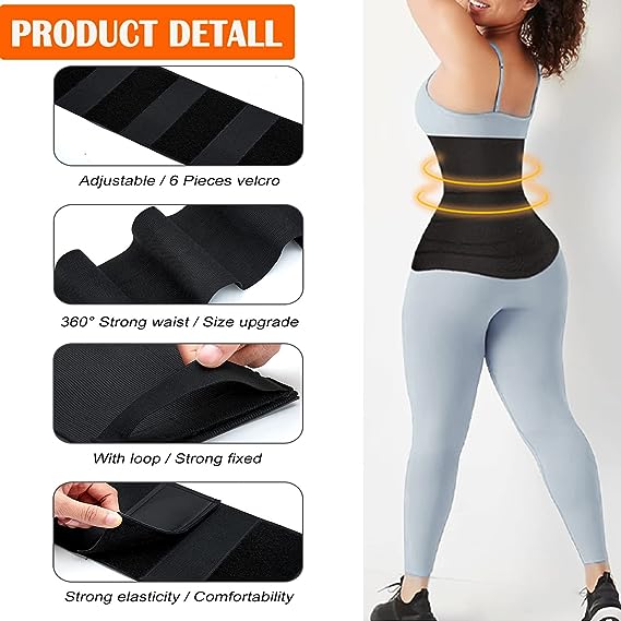 🔥Upgraded Abdominal Binder Lower Waist Support Belt