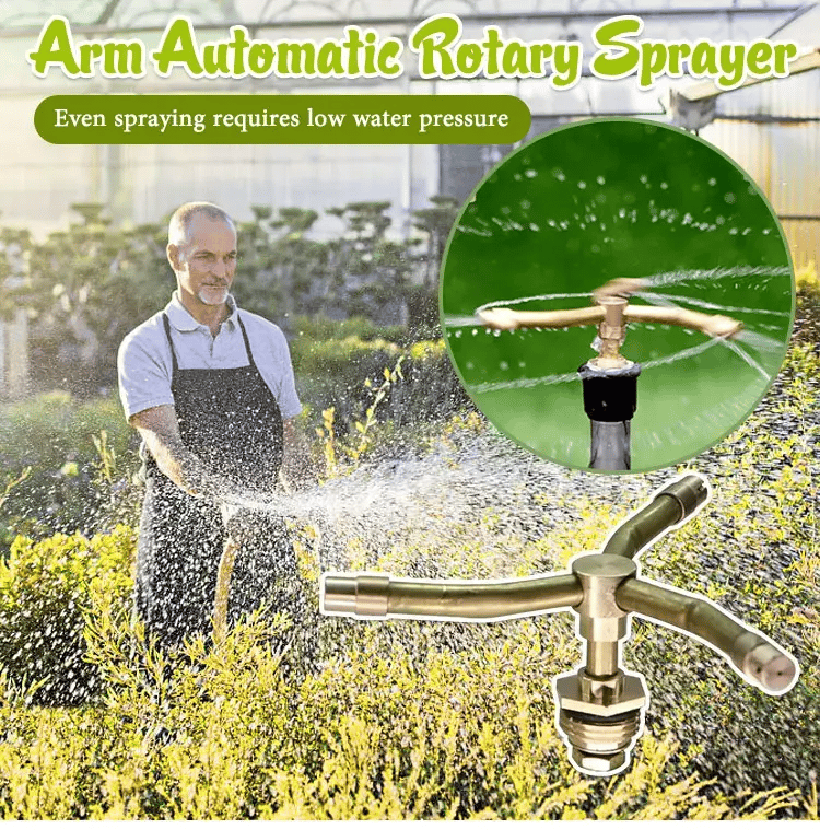 🔥Hot Sale🔥2/3/4 Arm Automatic Rotary Sprayer