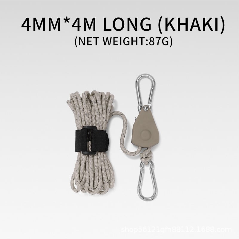 🔥Last Day Promotion-49% OFF🏕️-Portable Adjustable Fix Camping Rope