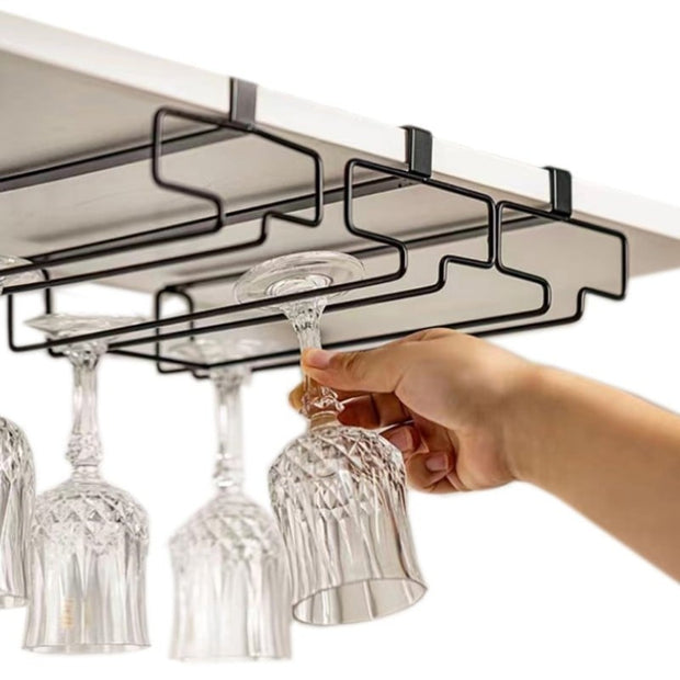 🔥Hot Sale - 49% Off🔥Under Cabinet Wine Glass Holder