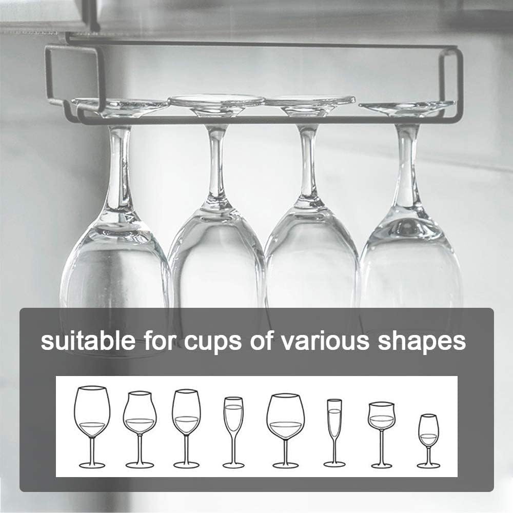 🔥Hot Sale - 49% Off🔥Under Cabinet Wine Glass Holder