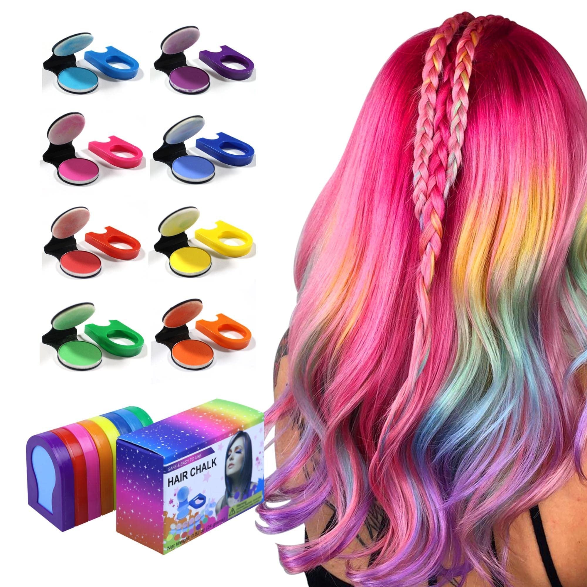 ⚡A flash sale 49% OFF🔥8 Colors Temporary Hair Powder Hair Dye