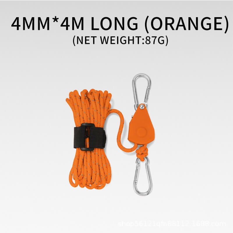 🔥Last Day Promotion-49% OFF🏕️-Portable Adjustable Fix Camping Rope