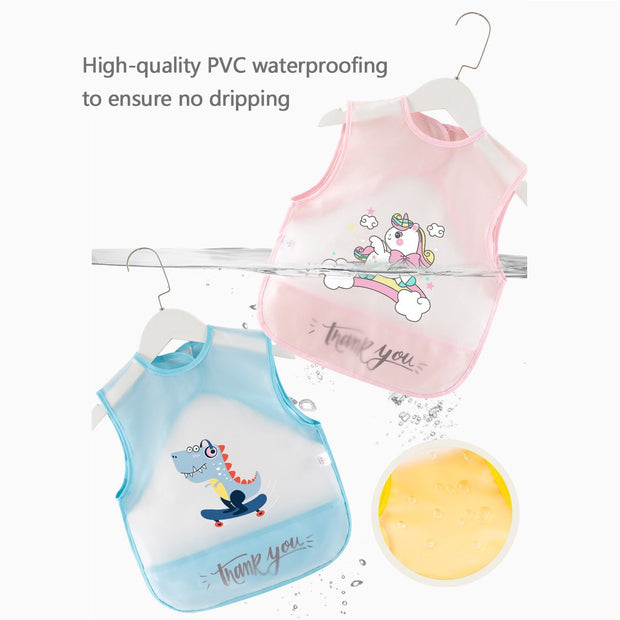 🔥Hot Sale - 48% Off🔥Waterproof Bib-Keeps Baby Clean and Dry During Meals