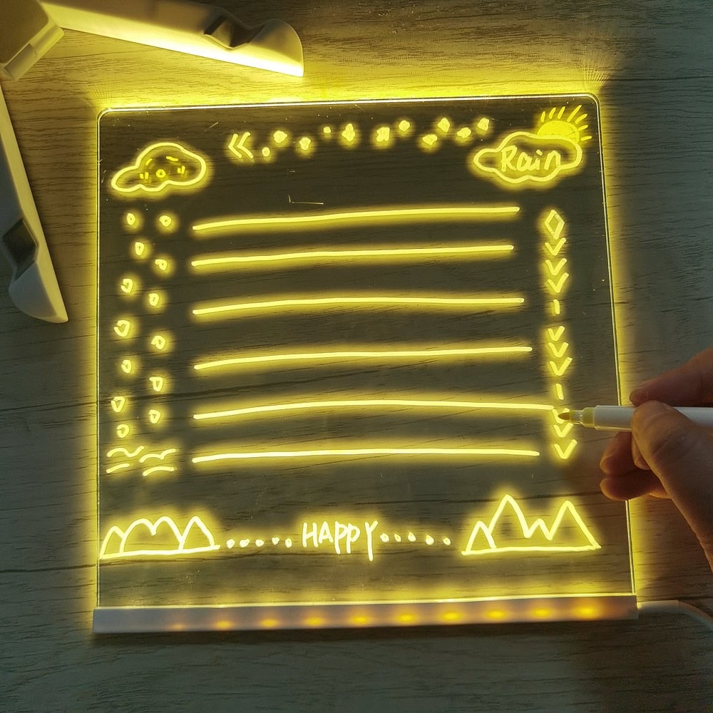 🔥Hot Sale-49% OFF🎨-LED Note Board with Colors