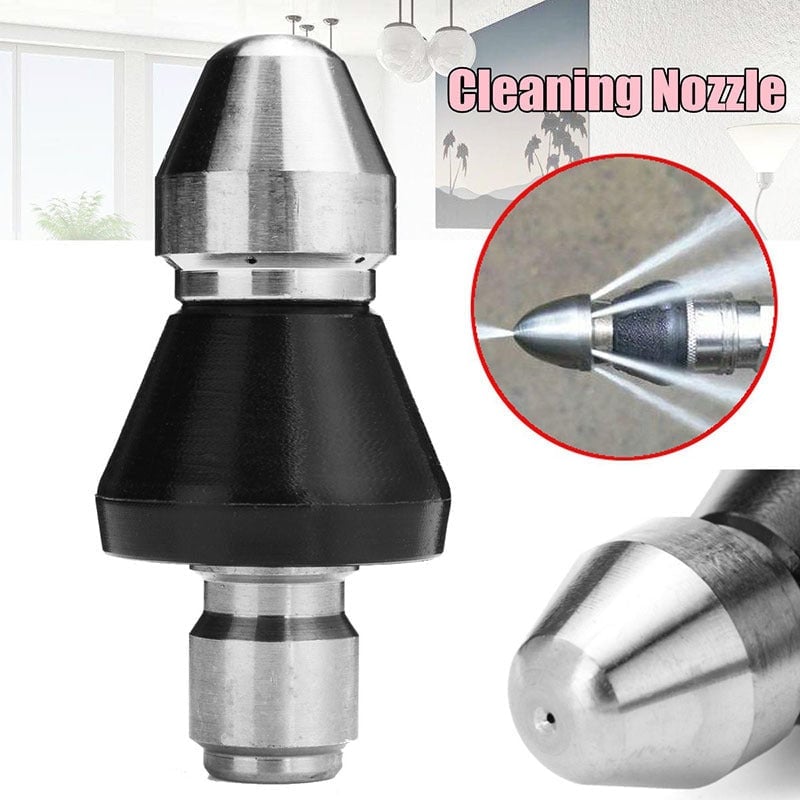 🔥Hot Sale-49% OFF🛠️-Sewer Cleaning Tool High-pressure Nozzle